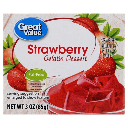 Gelatin Dessert 3 oz